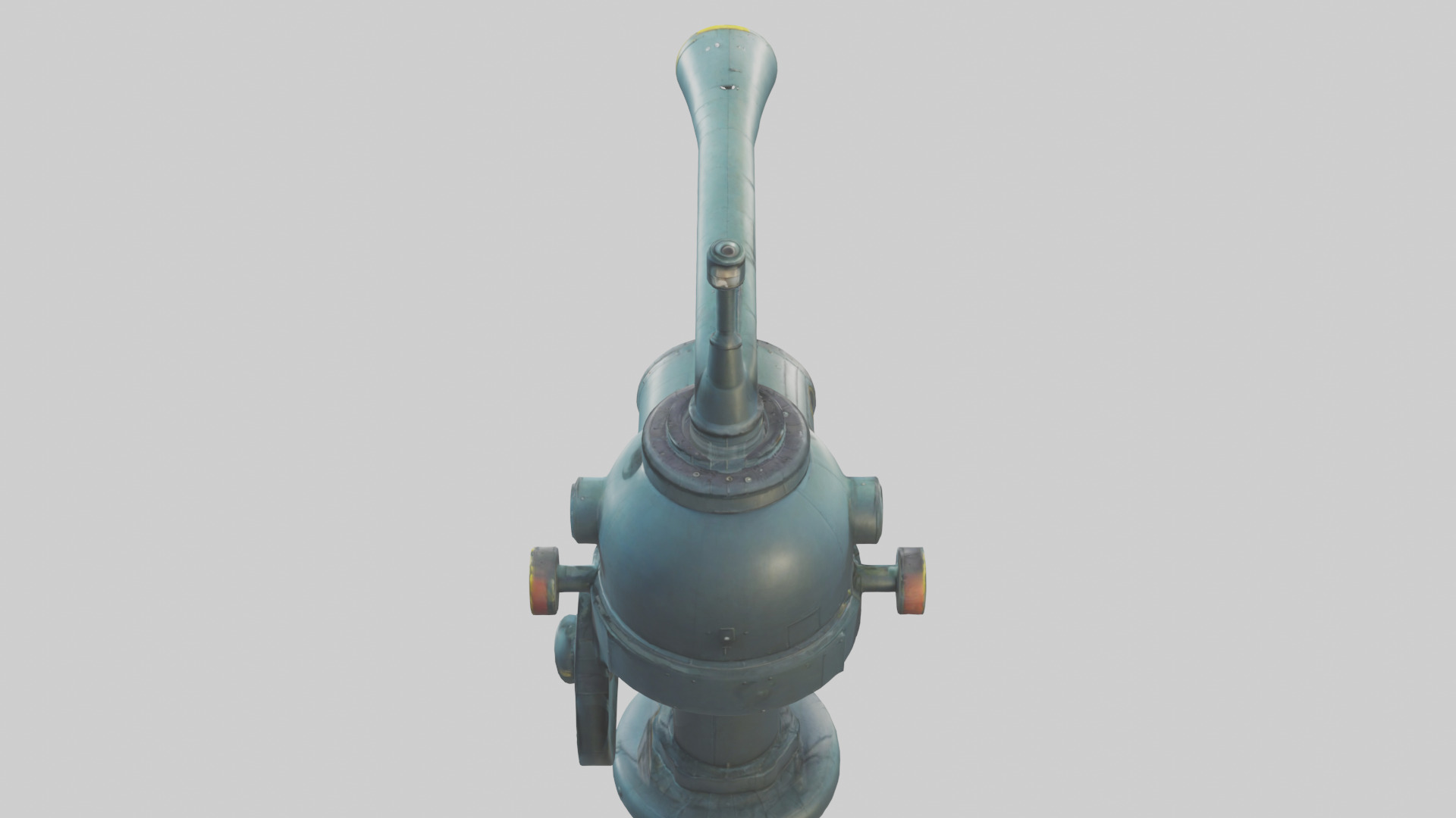 Cartoon Submarine Periscope model 3D model_15