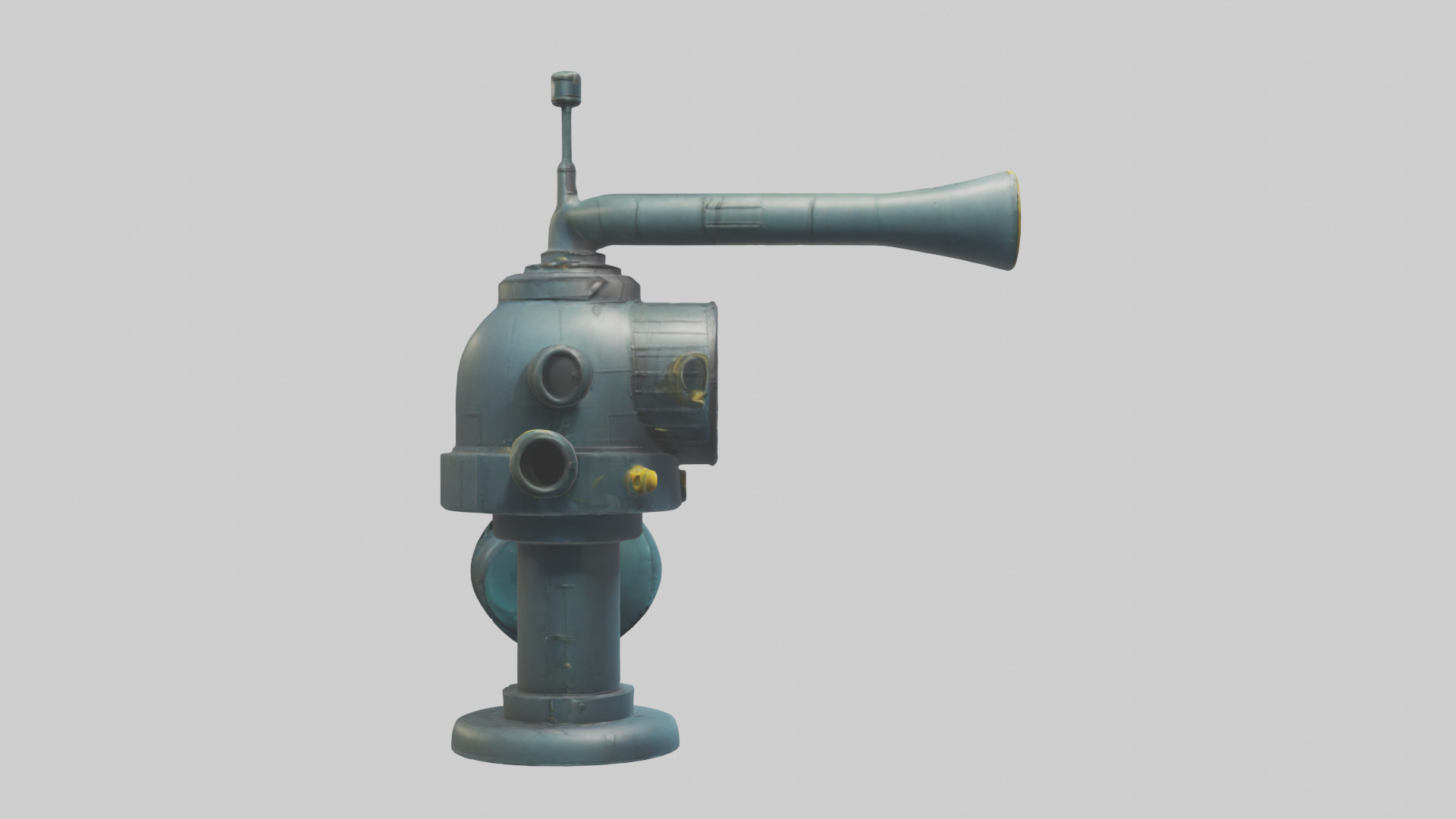 Cartoon Submarine Periscope model 3D model_13