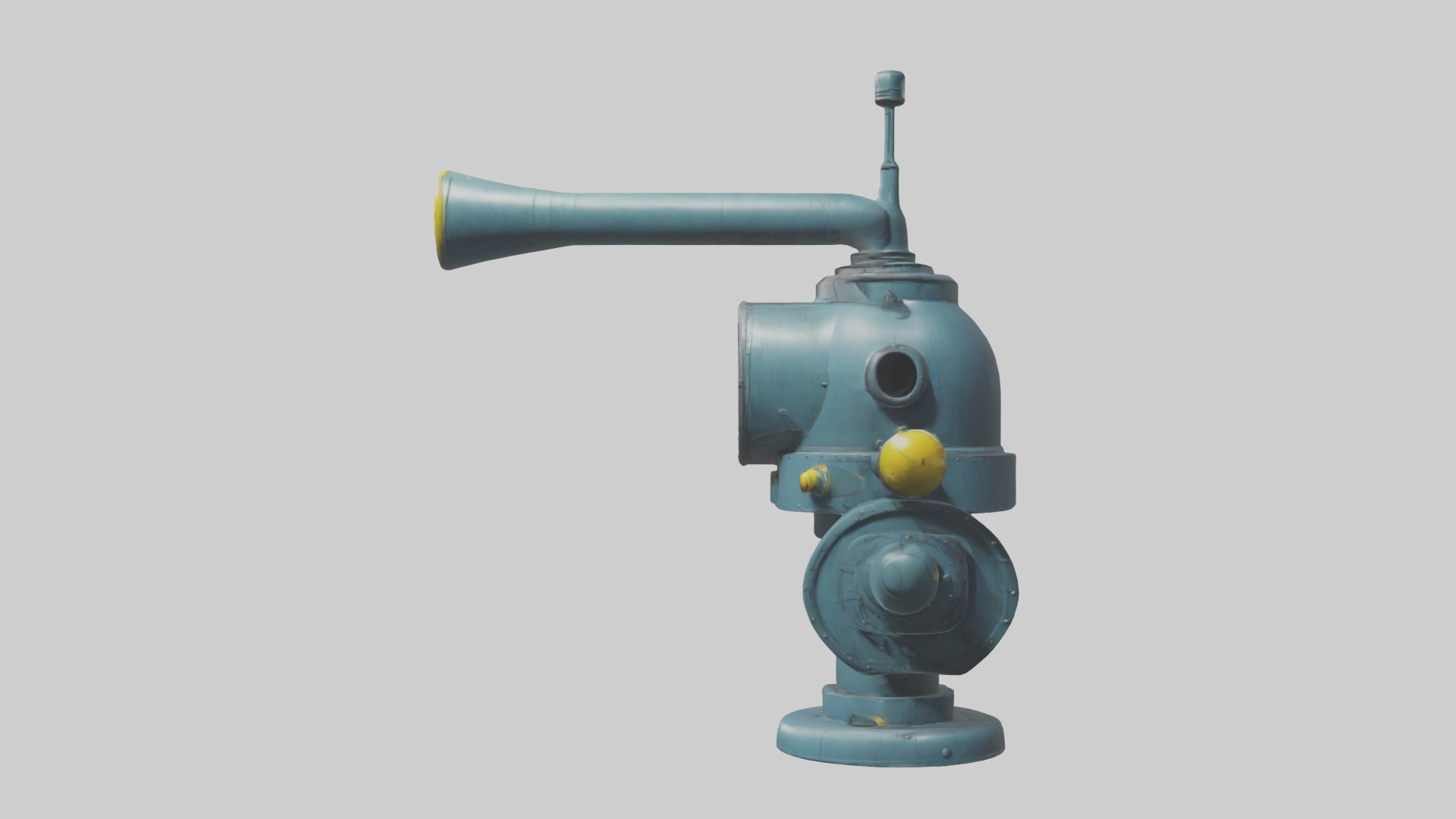 Cartoon Submarine Periscope model 3D model_12