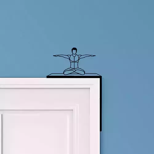 Yoga Door Corner Decor