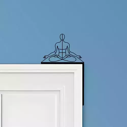 Yoga Door Corner Decor