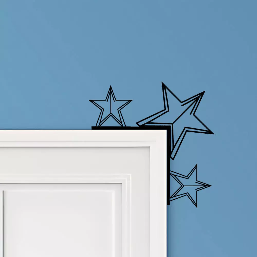 Star Door Corner Decor 3D print model