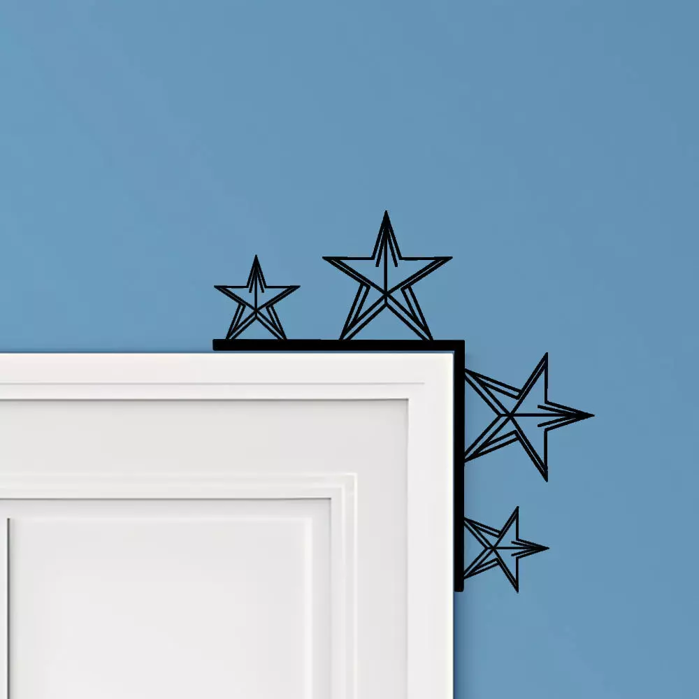 Star Door Corner Decor 3D print model