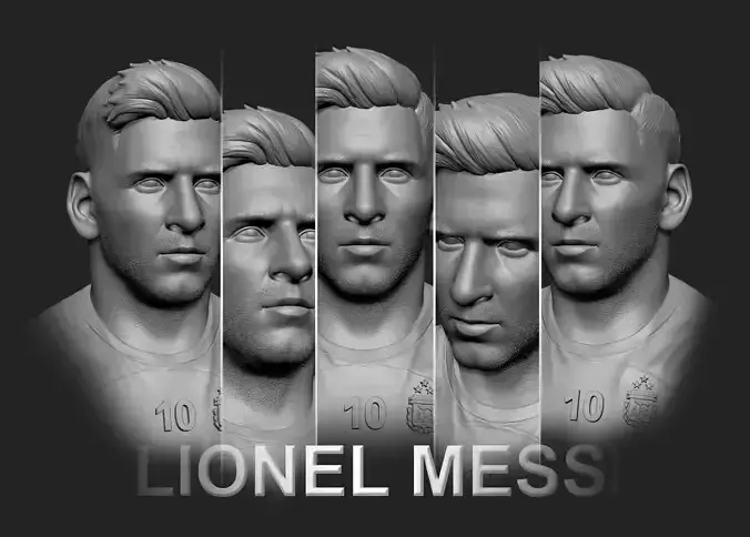 LIONEL MESSI 3D print model
