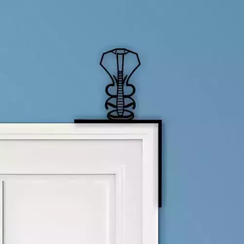 Snake Door Corner Decor