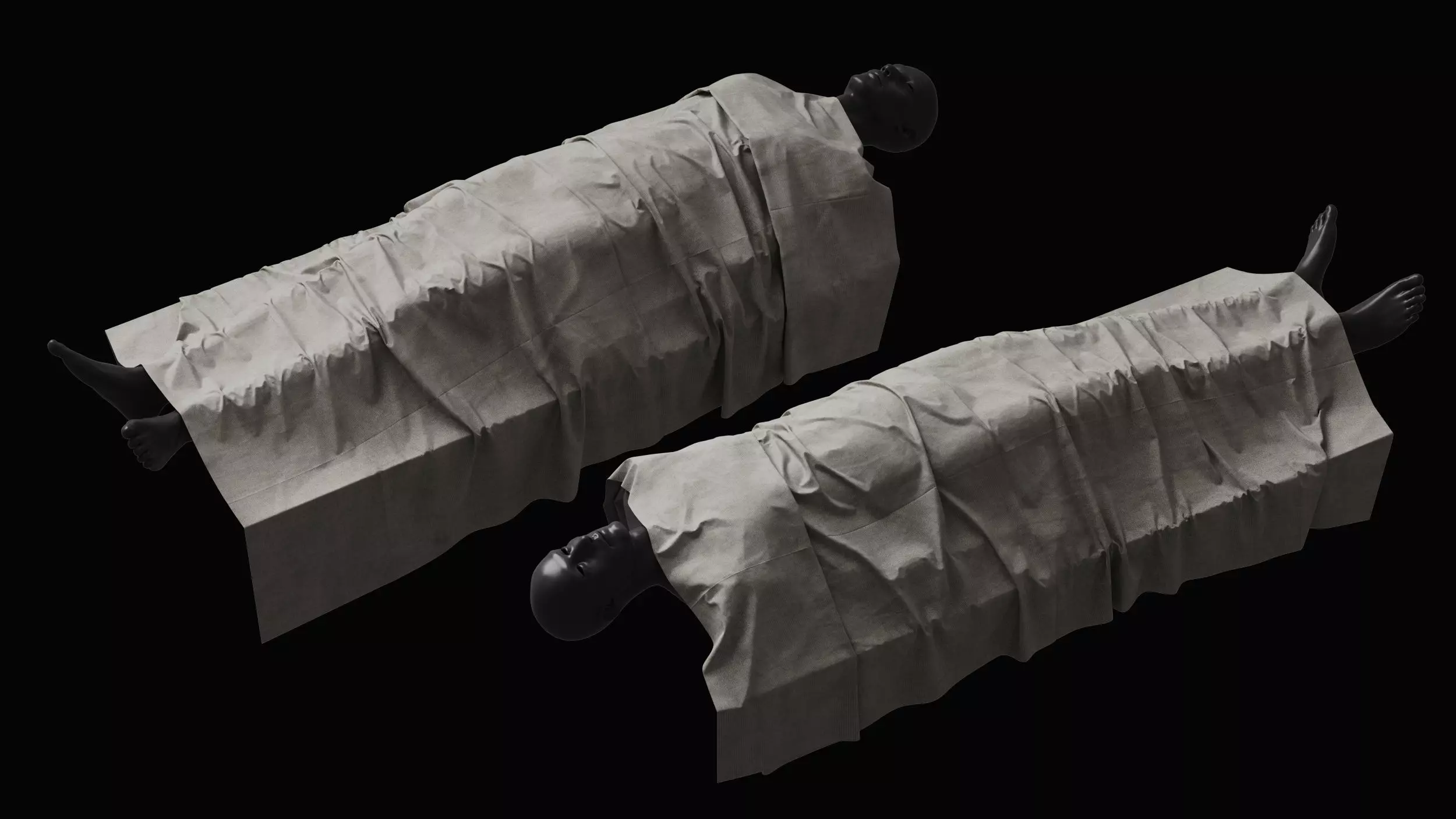 Covered Corpse 01 3D model_0