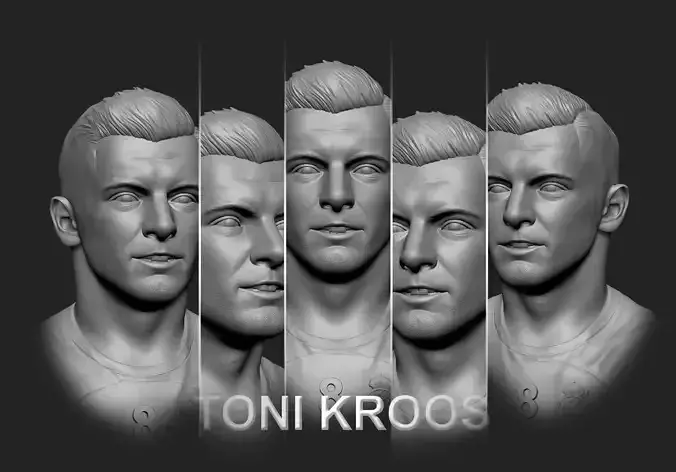 TONI KROOS 3D print model