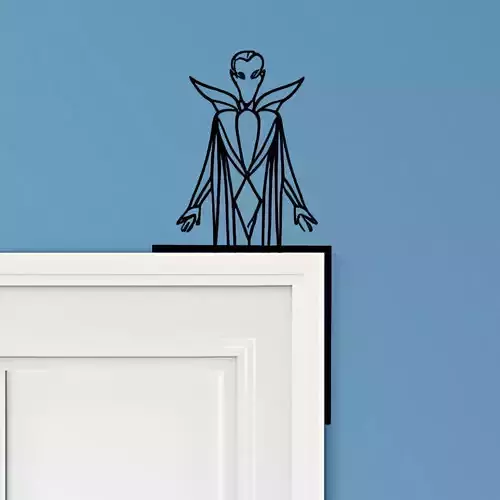 Dracula Door Corner Decor