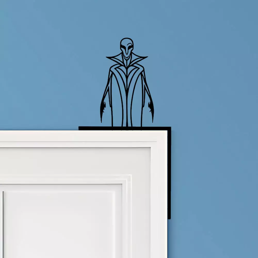 Dracula Door Corner Decor 3D print model
