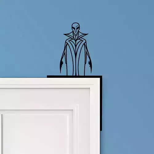 Dracula Door Corner Decor