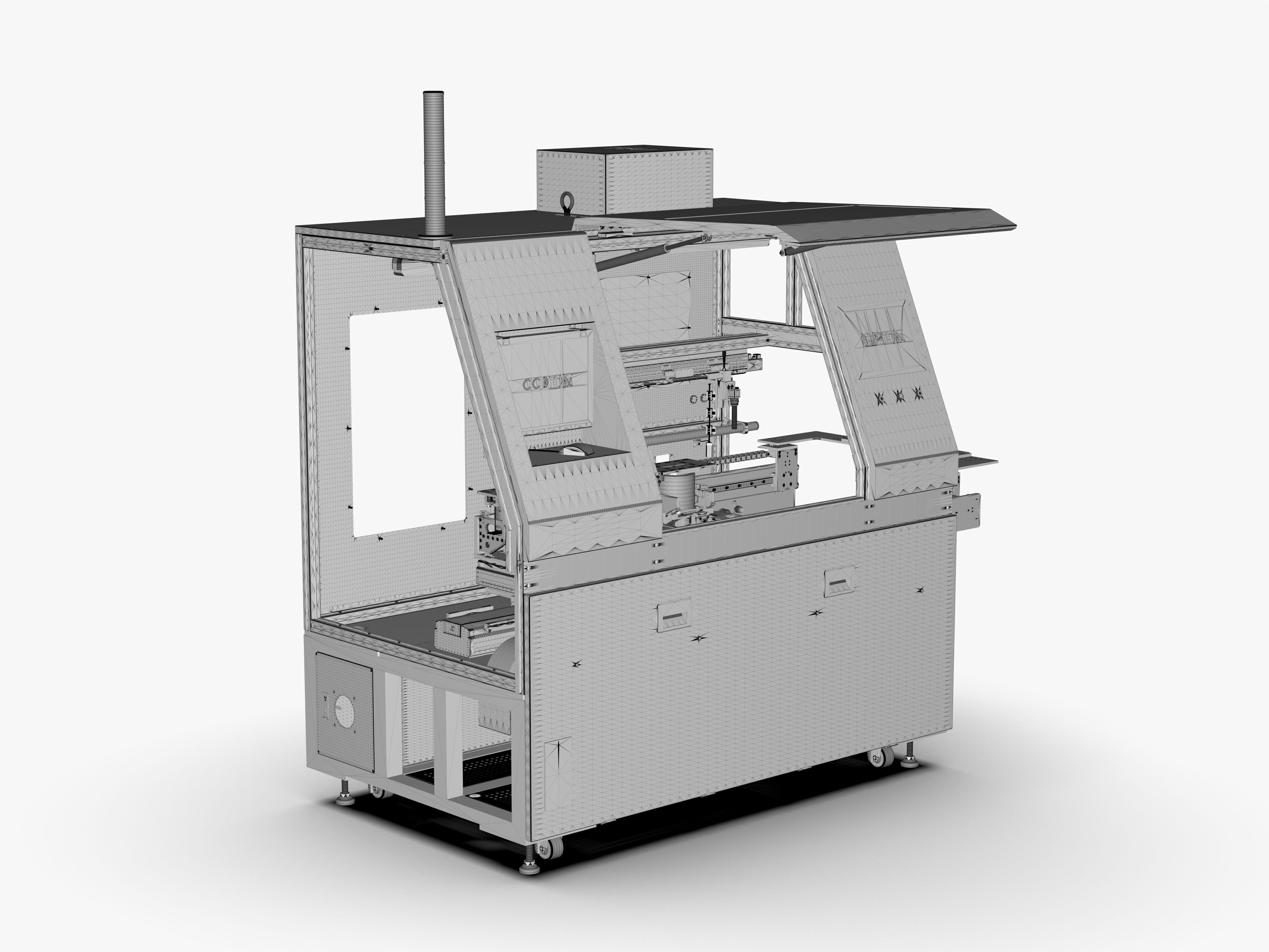 Automatic LCD Dispensing Machine 3D model_18
