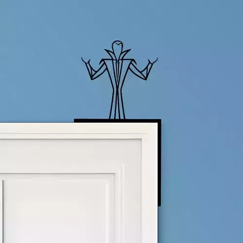 Dracula Door Corner Decor