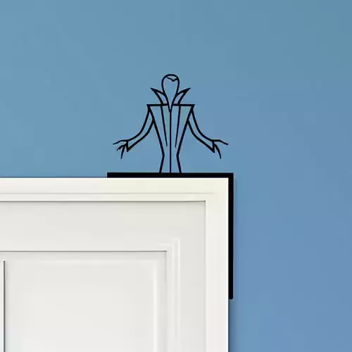 Dracula Door Corner Decor