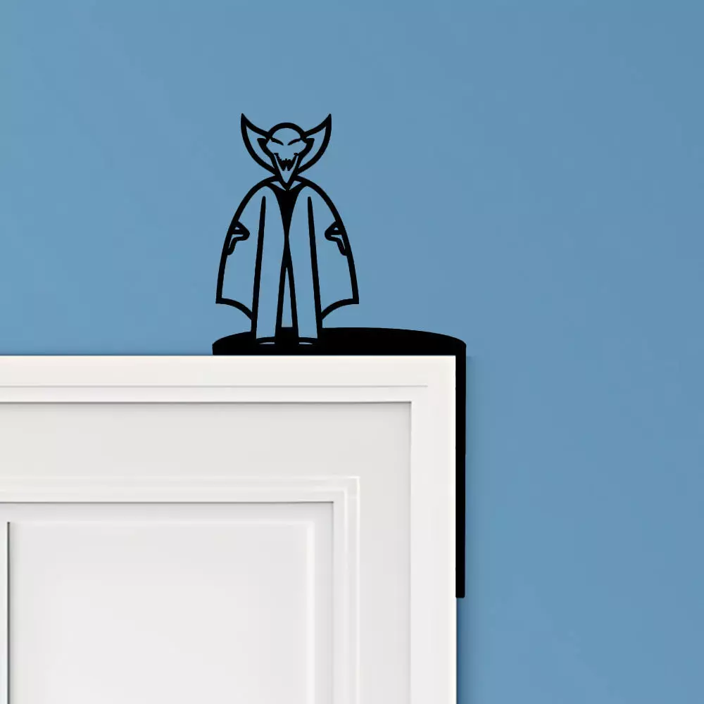 Dracula Door Corner Decor 3D print model
