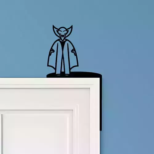 Dracula Door Corner Decor