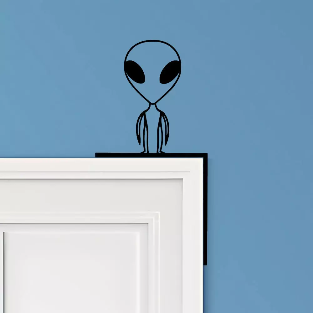 Alien Door Corner Decor 3D print model