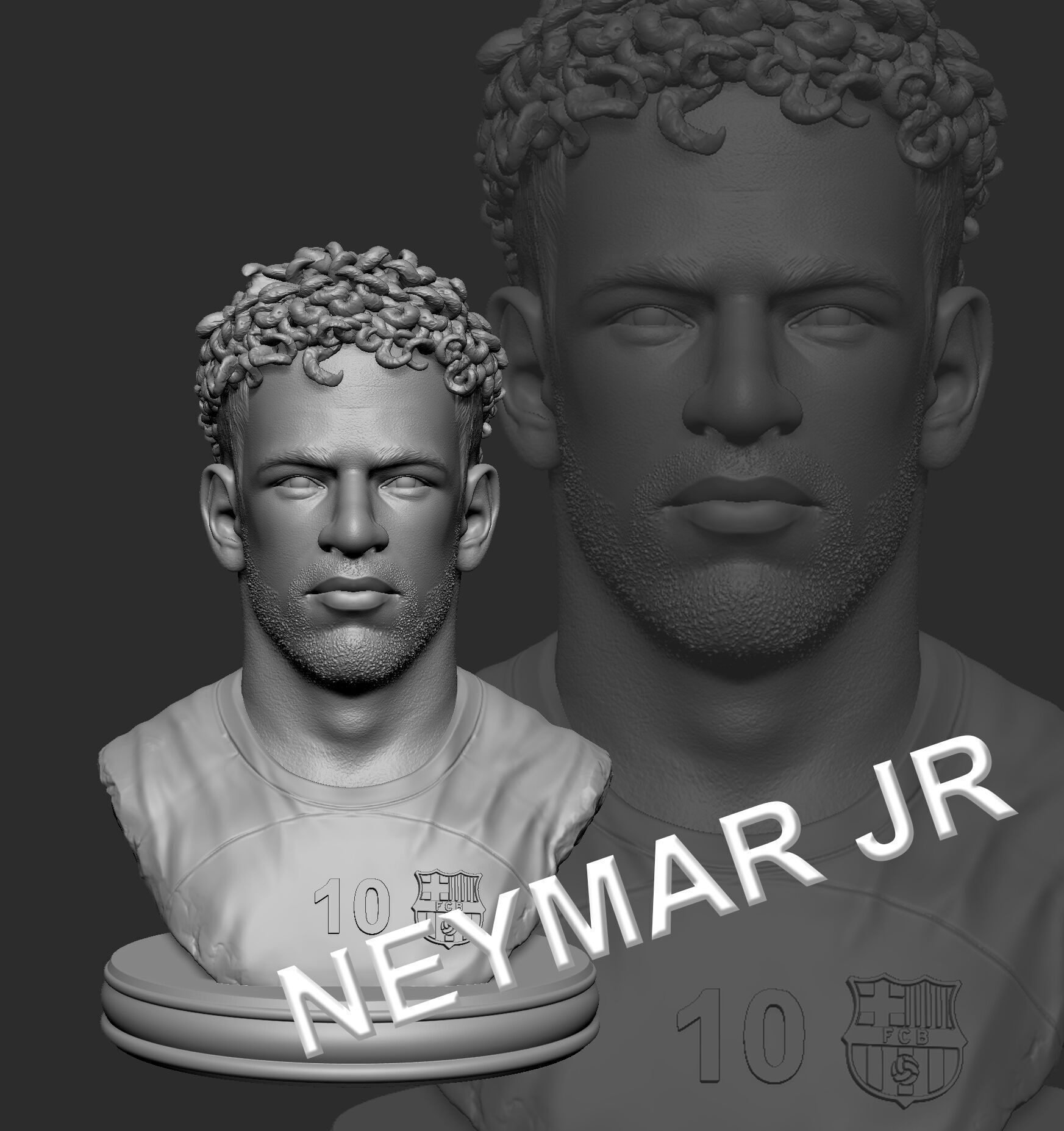 NEYMAR 3D print model_1