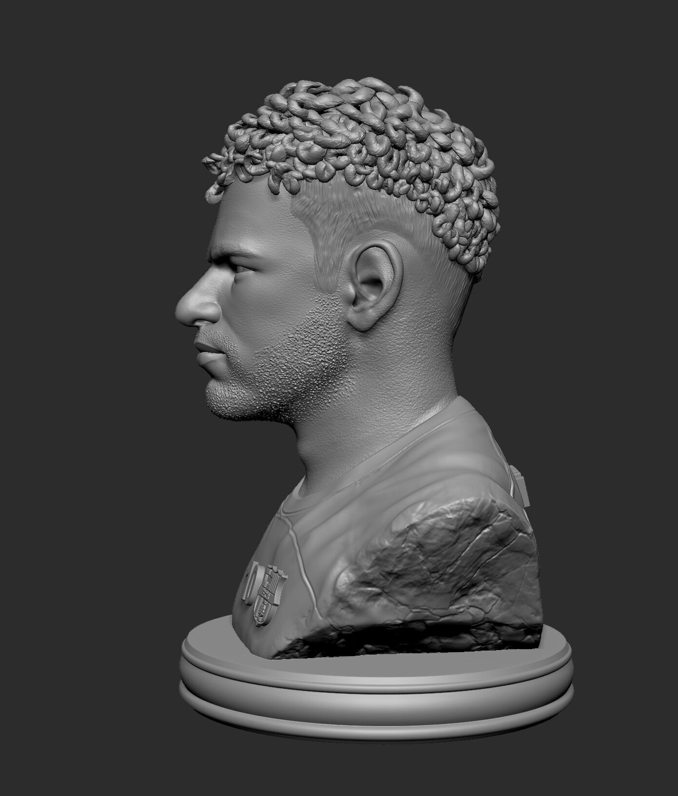 NEYMAR 3D print model_6