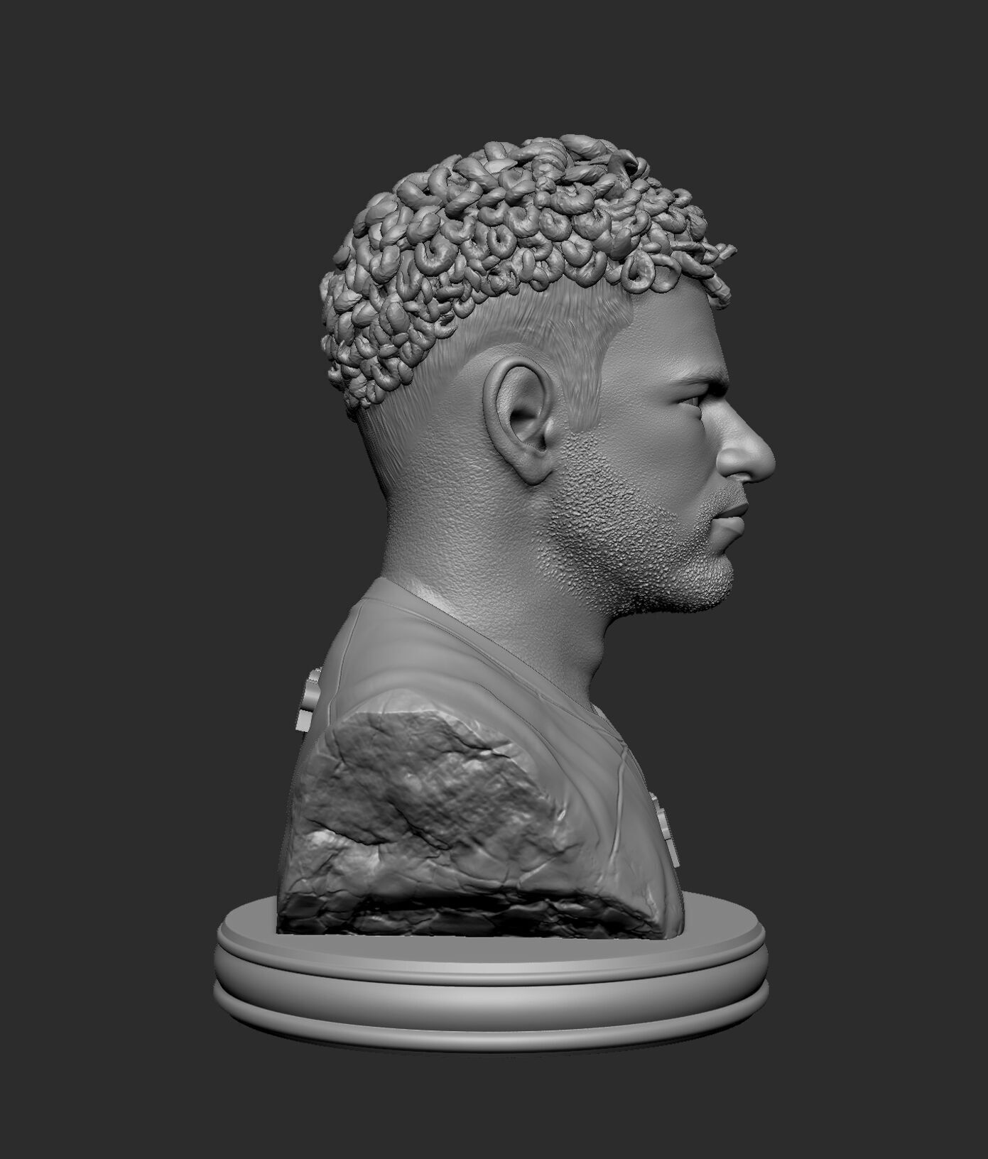NEYMAR 3D print model_4