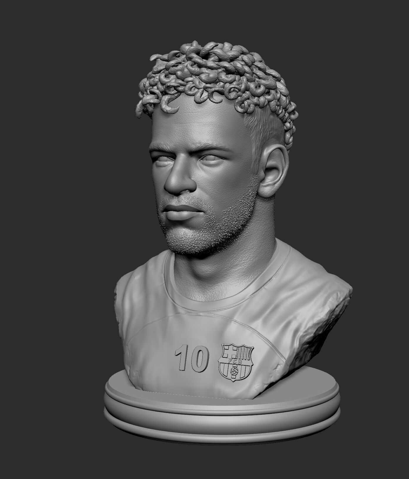 NEYMAR 3D print model_7