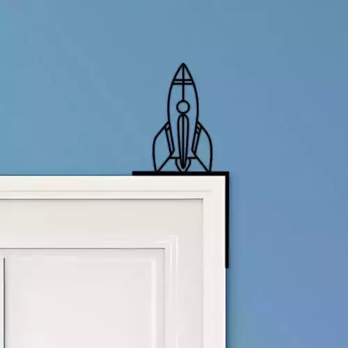 Rocket Door Corner Decor
