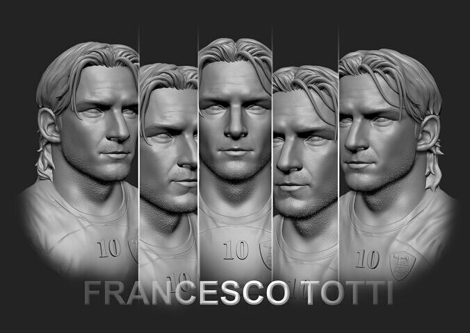 Totti 3D print model