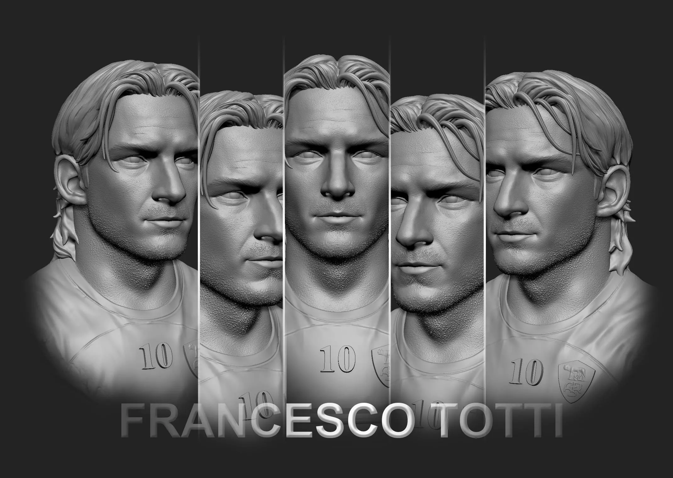 Totti 3D print model