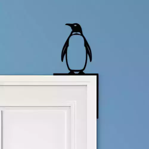 Penguin Door Corner Decor