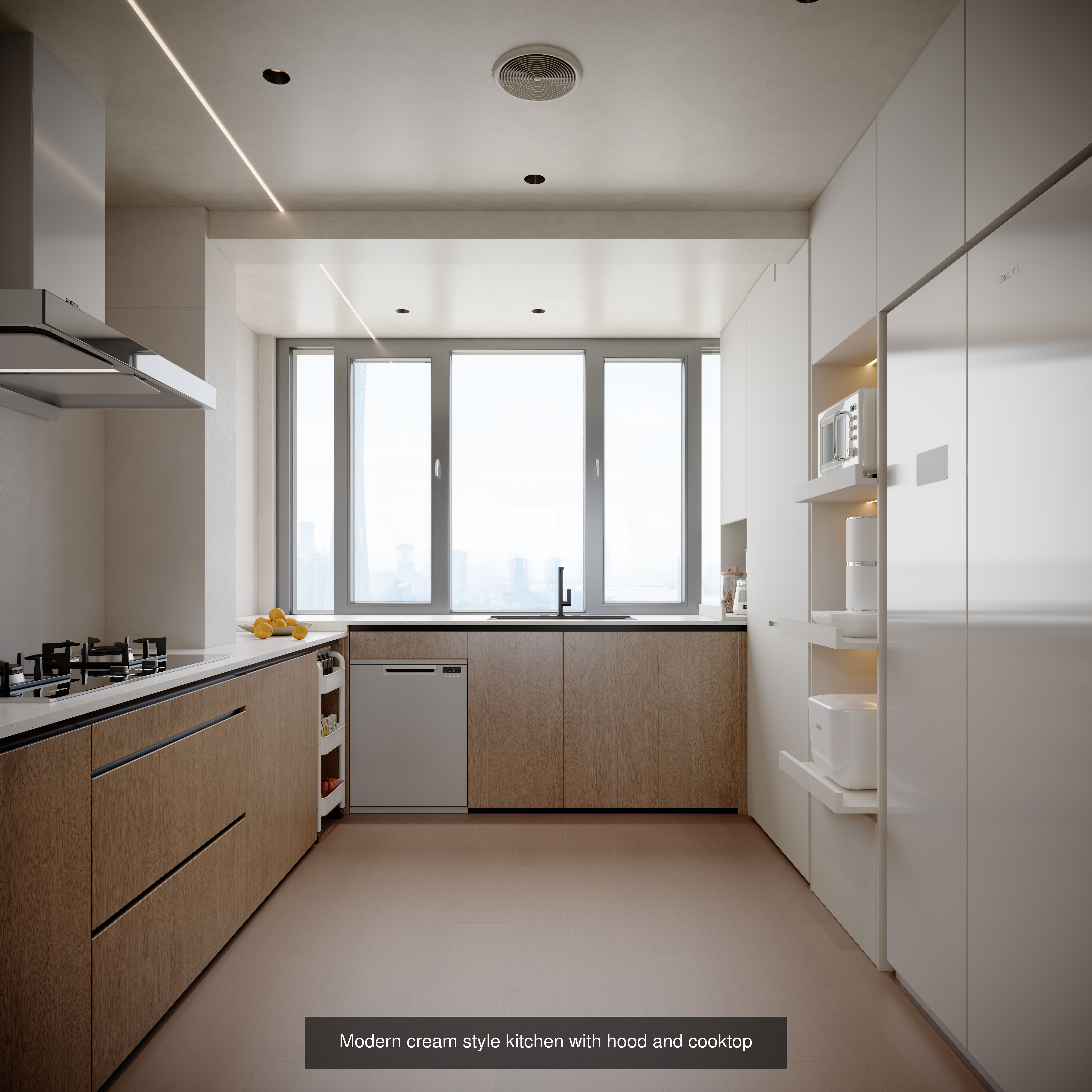 A combination of modern minimalist homes and residences 3D Model Collection_4