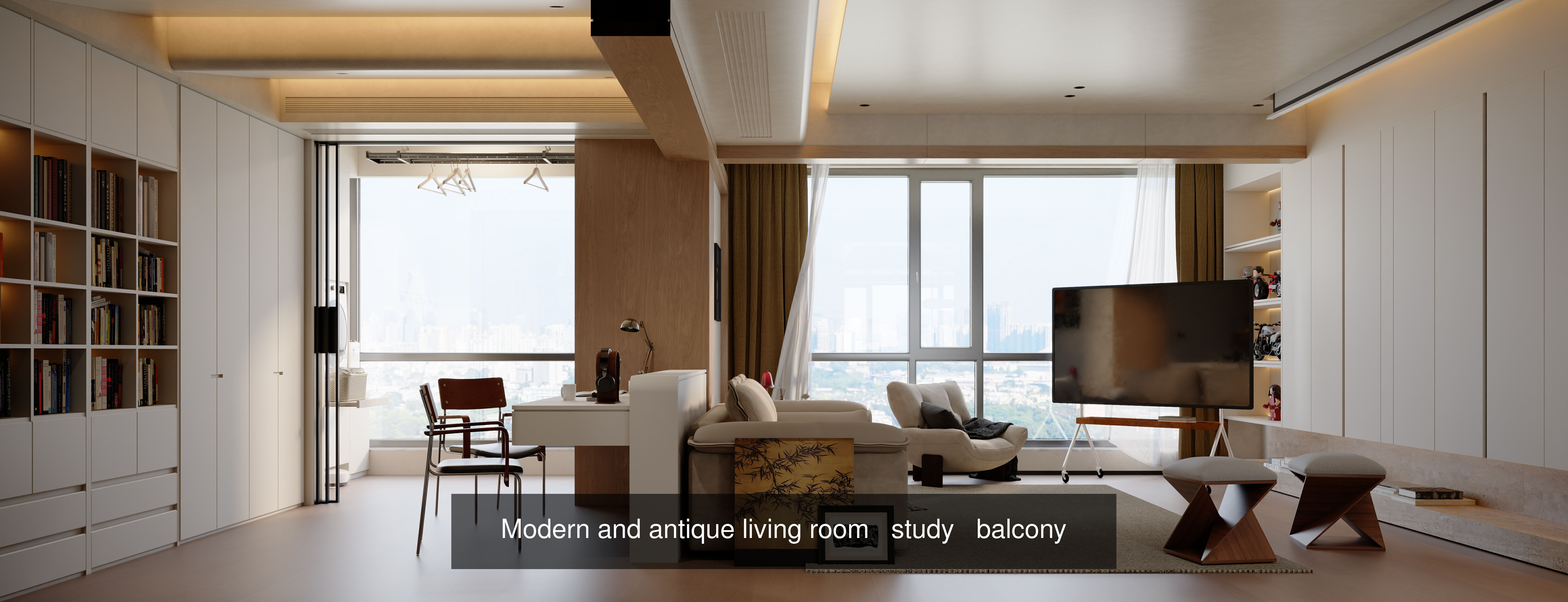 A combination of modern minimalist homes and residences 3D Model Collection_2