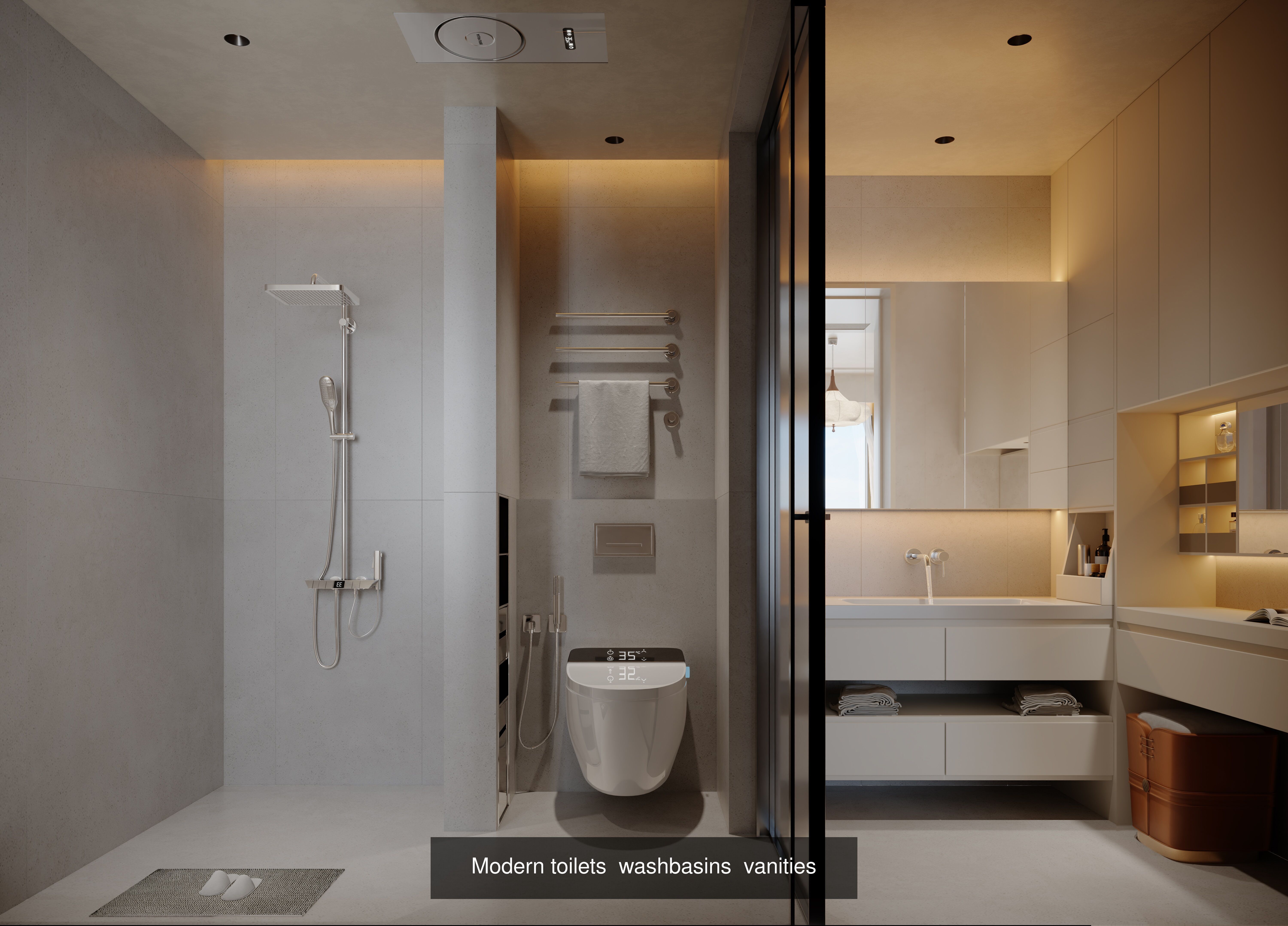 A combination of modern minimalist homes and residences 3D Model Collection_10