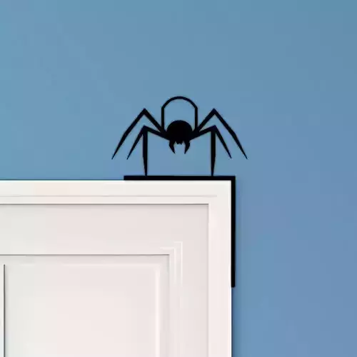 Spider Door Corner Decor