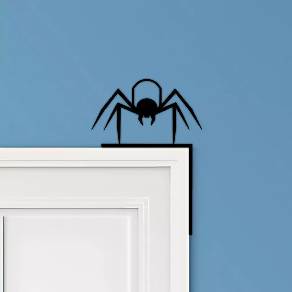 Spider Door Corner Decor 3D print model