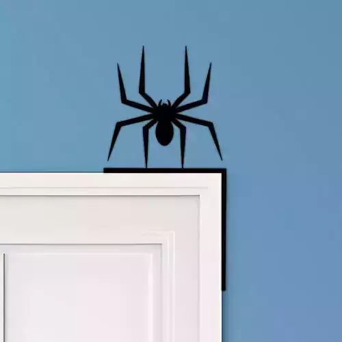 Spider Door Corner Decor