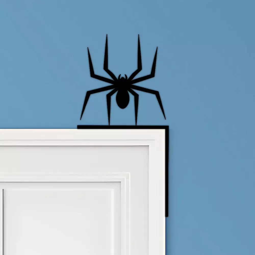 Spider Door Corner Decor 3D print model