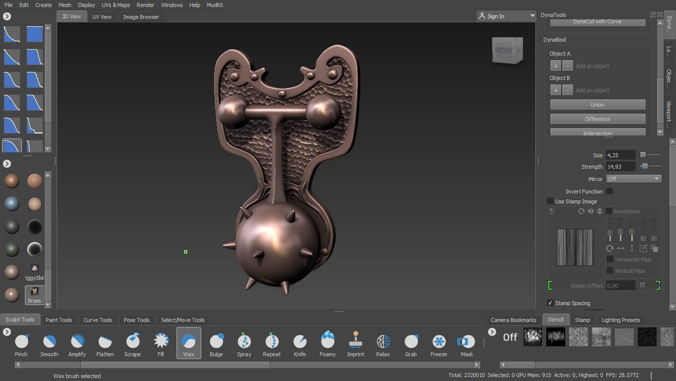 Haunted Mansion Door Knocker 3D Printable Sculpt 3D print model_14