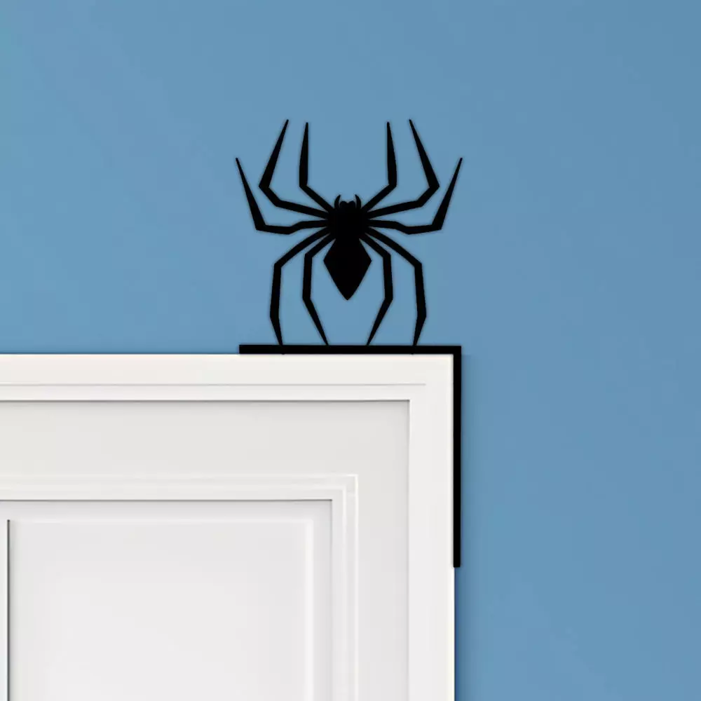 Spider Door Corner Decor 3D print model