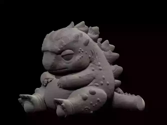 Godzilla Chibi Cute 