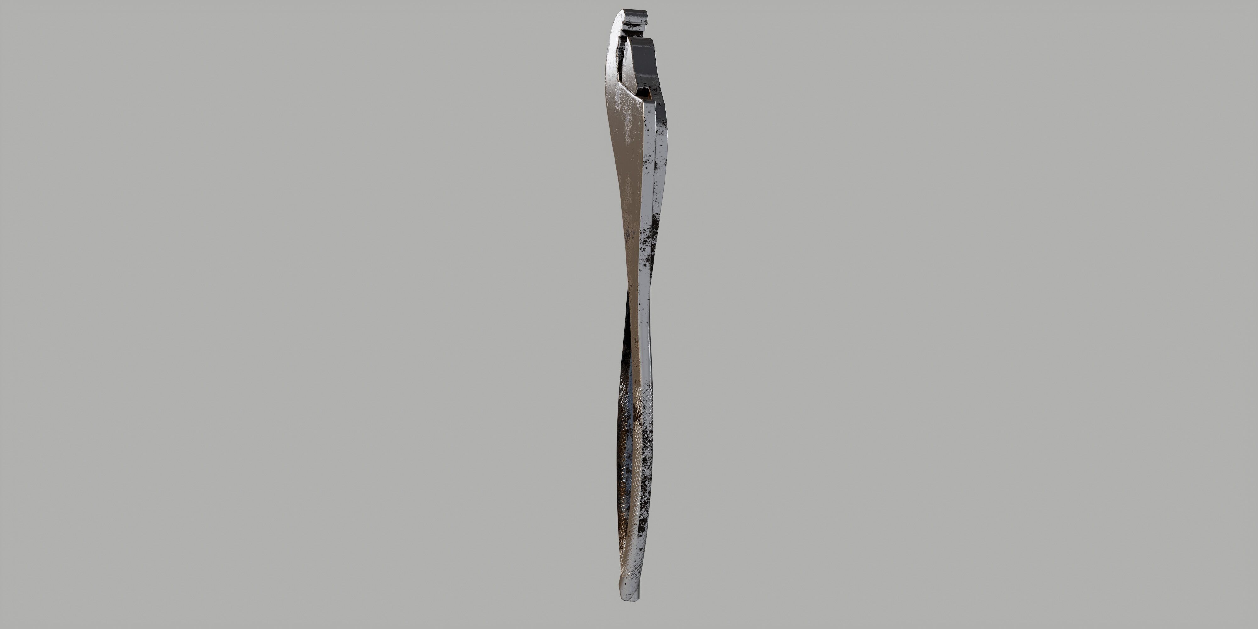 battery pliers Low-poly 3D model_21