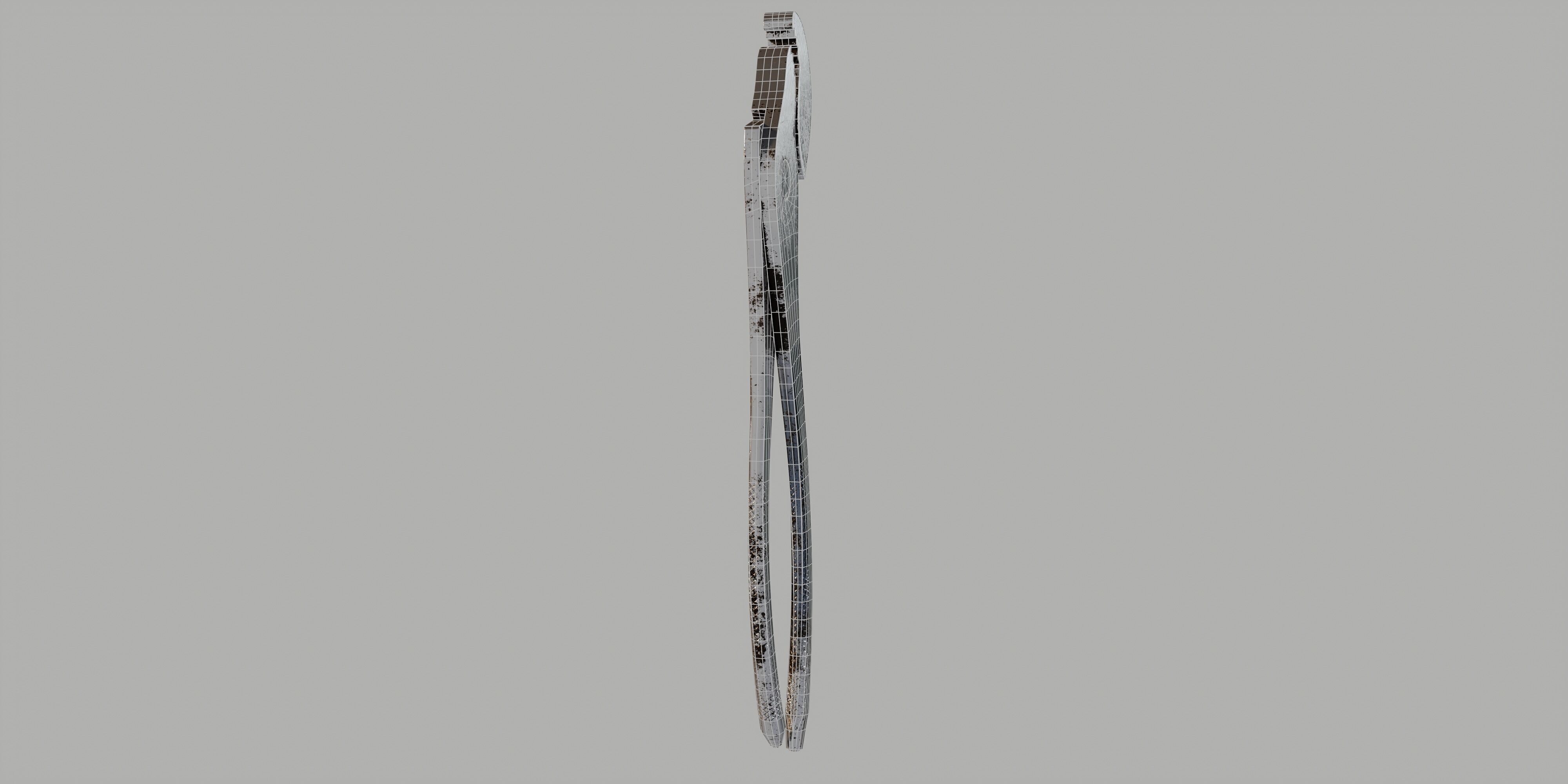 battery pliers Low-poly 3D model_20