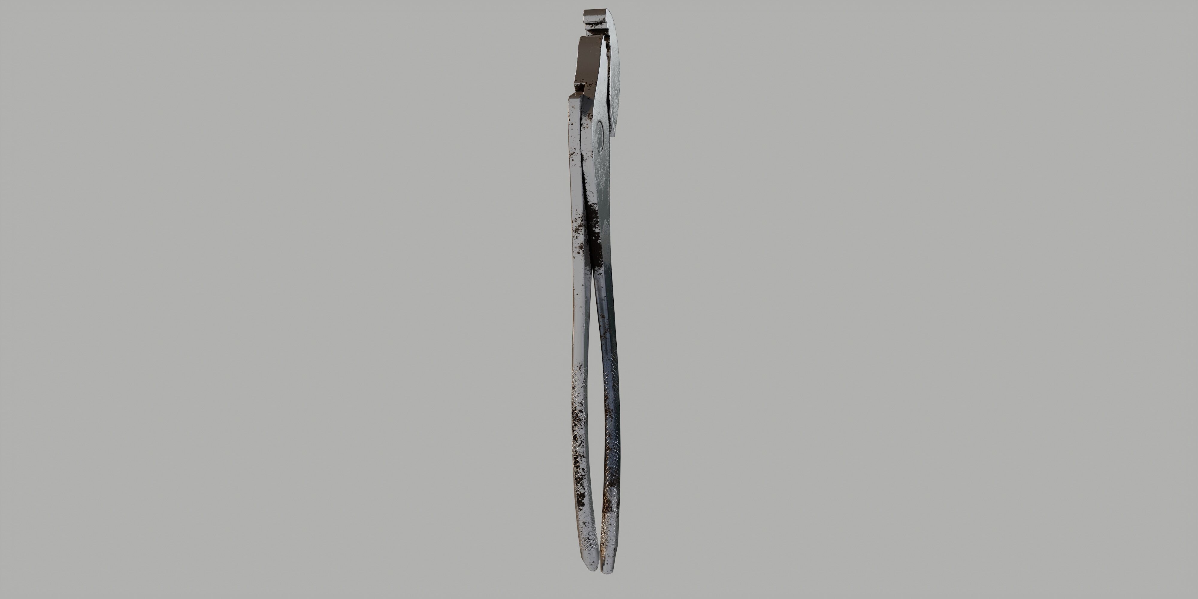 battery pliers Low-poly 3D model_9