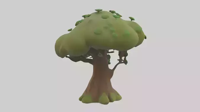 Cartoon Tree model