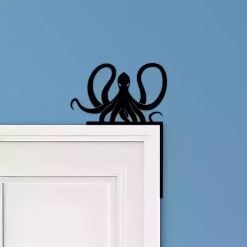 Kraken Door Corner Decor