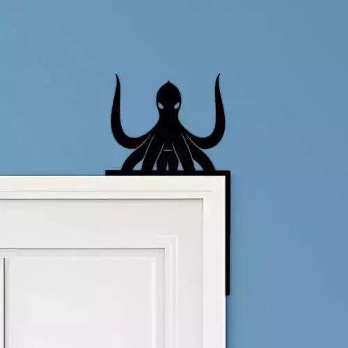 Octopus Door Corner Decor