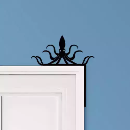 Octopus Door Corner Decor