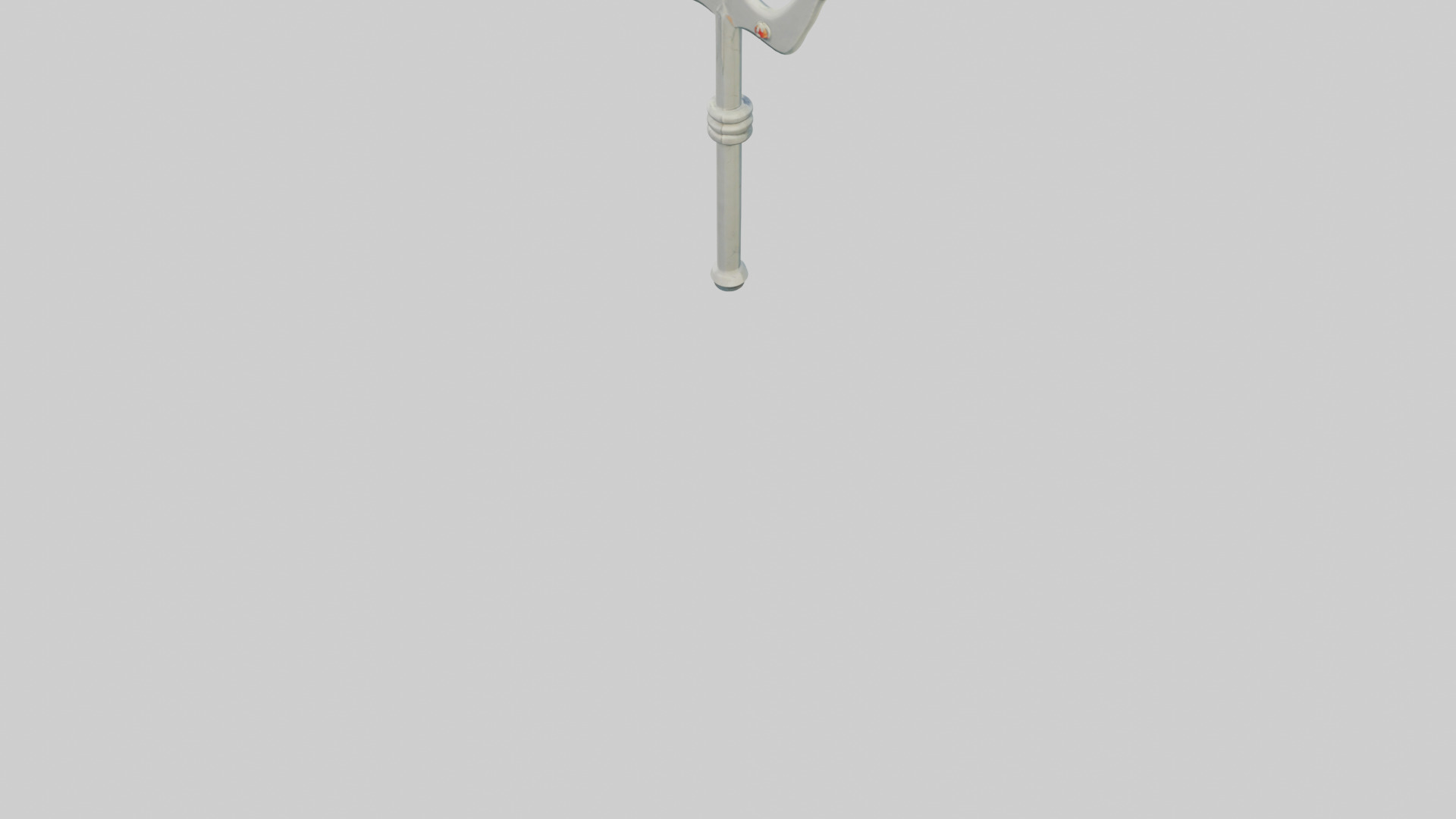 Cartoon Trident model 3D model_3