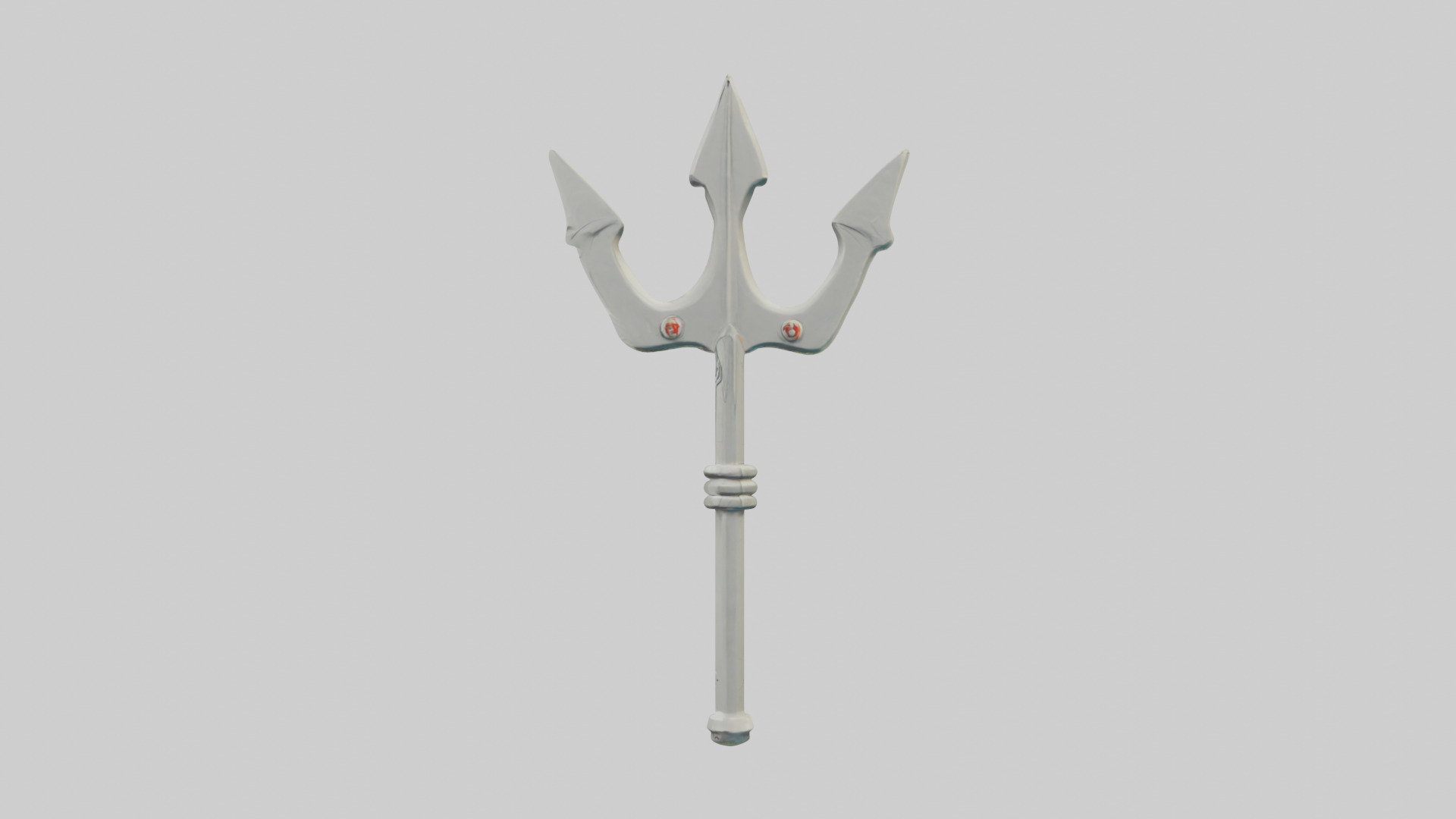 Cartoon Trident model 3D model_12