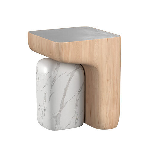 Chaos side table ToolsGalerie 3D model