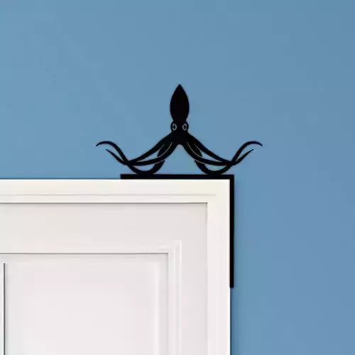 Kraken Door Corner Decor