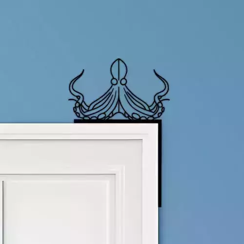 Kraken Door Corner Decor